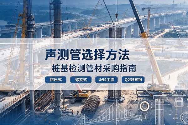 镶黄旗声测管选型标准